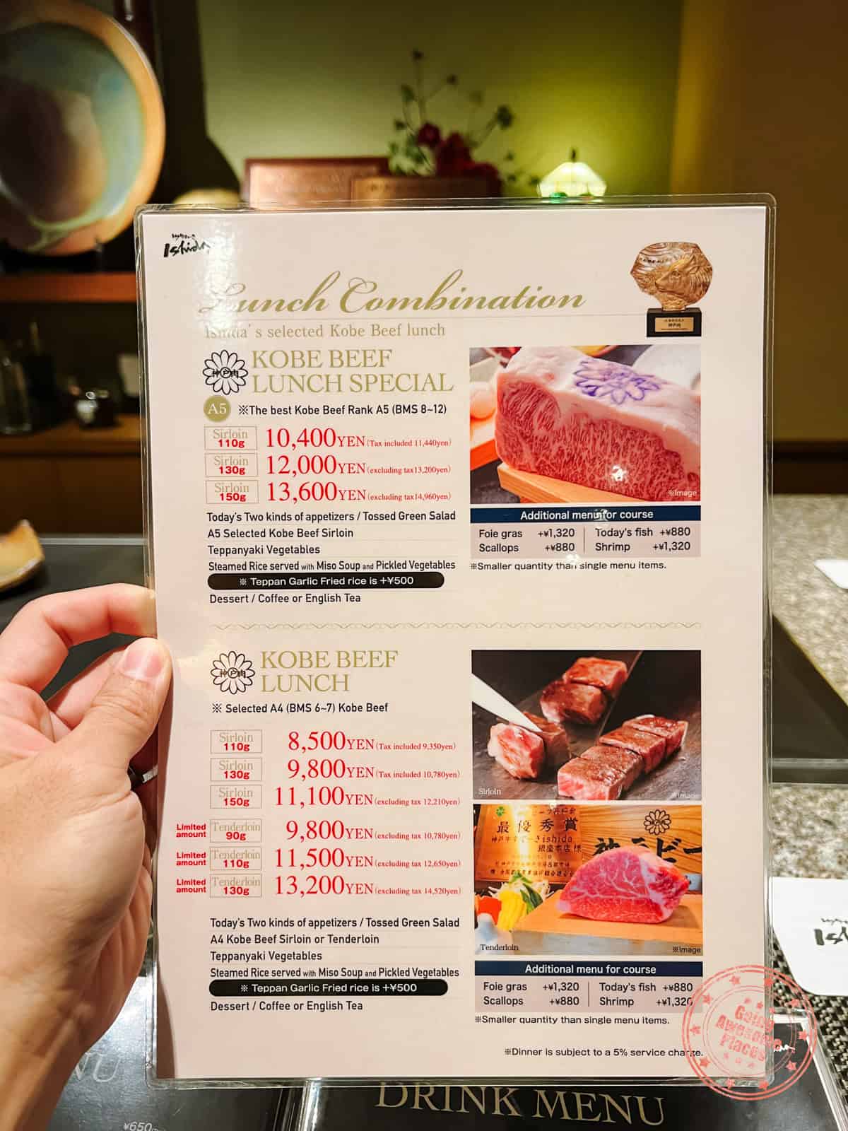 10 Day Japan Itinerary For First Timers - Modern Golden Route kobe beef steam ishida honten menu part 1