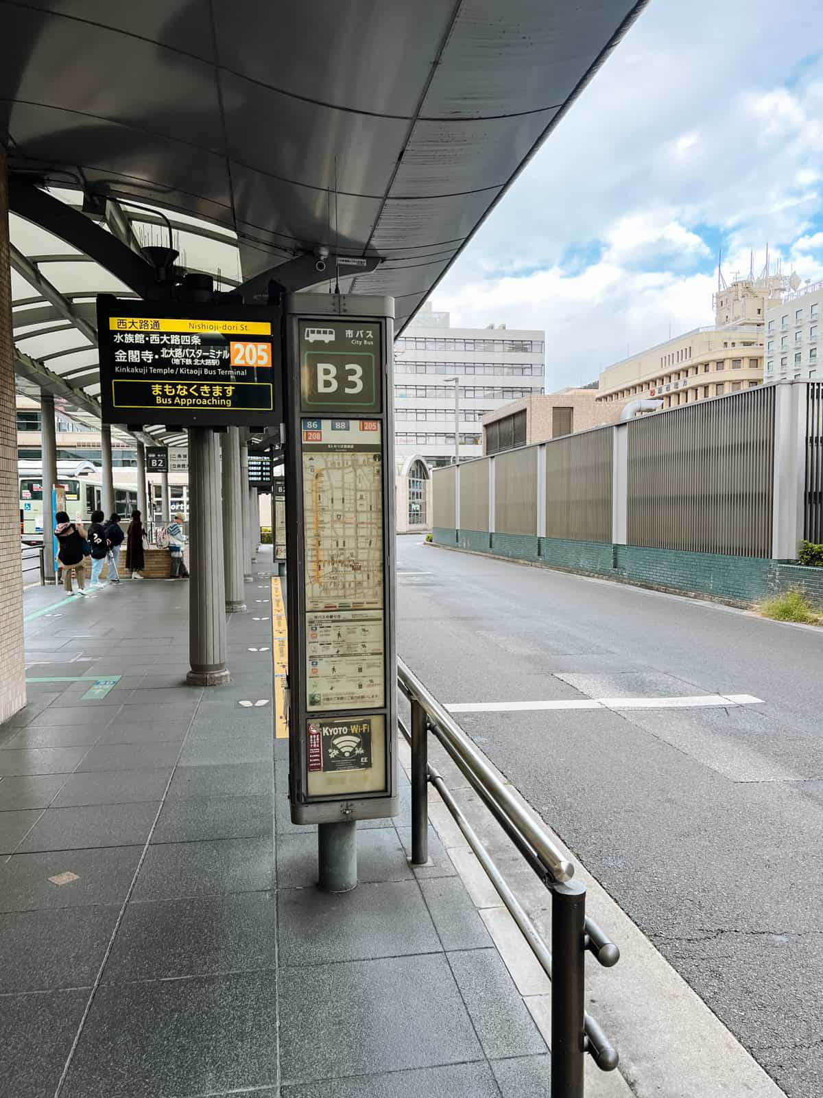 10 Day Japan Itinerary For First Timers - Modern Golden Route kyoto station bus b3 stop