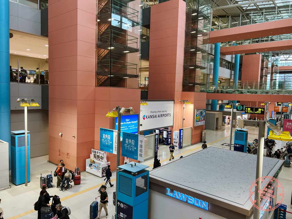 10 Day Japan Itinerary For First Timers - Modern Golden Route osaka kansai airport inside main terminal