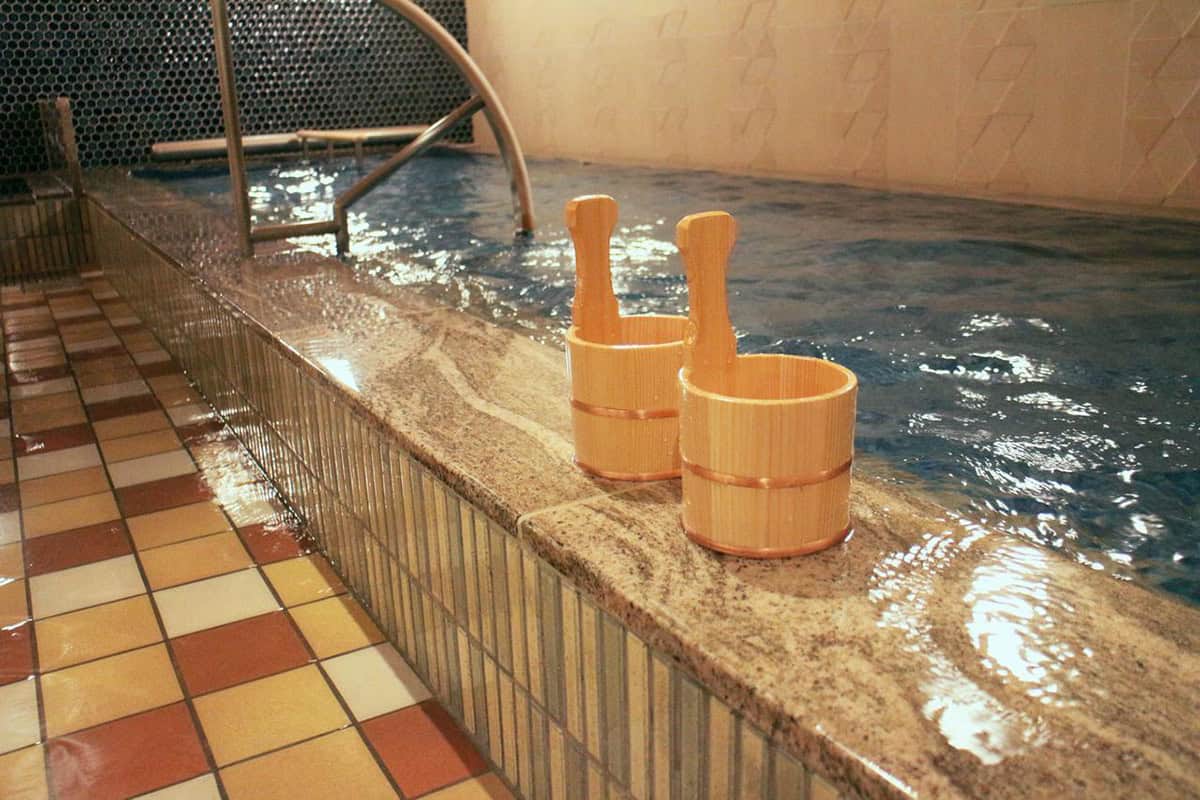 10 Day Japan Itinerary For First Timers - Modern Golden Route osaka onyado nono namba natural hot spring hotel onsen with wooden buckets