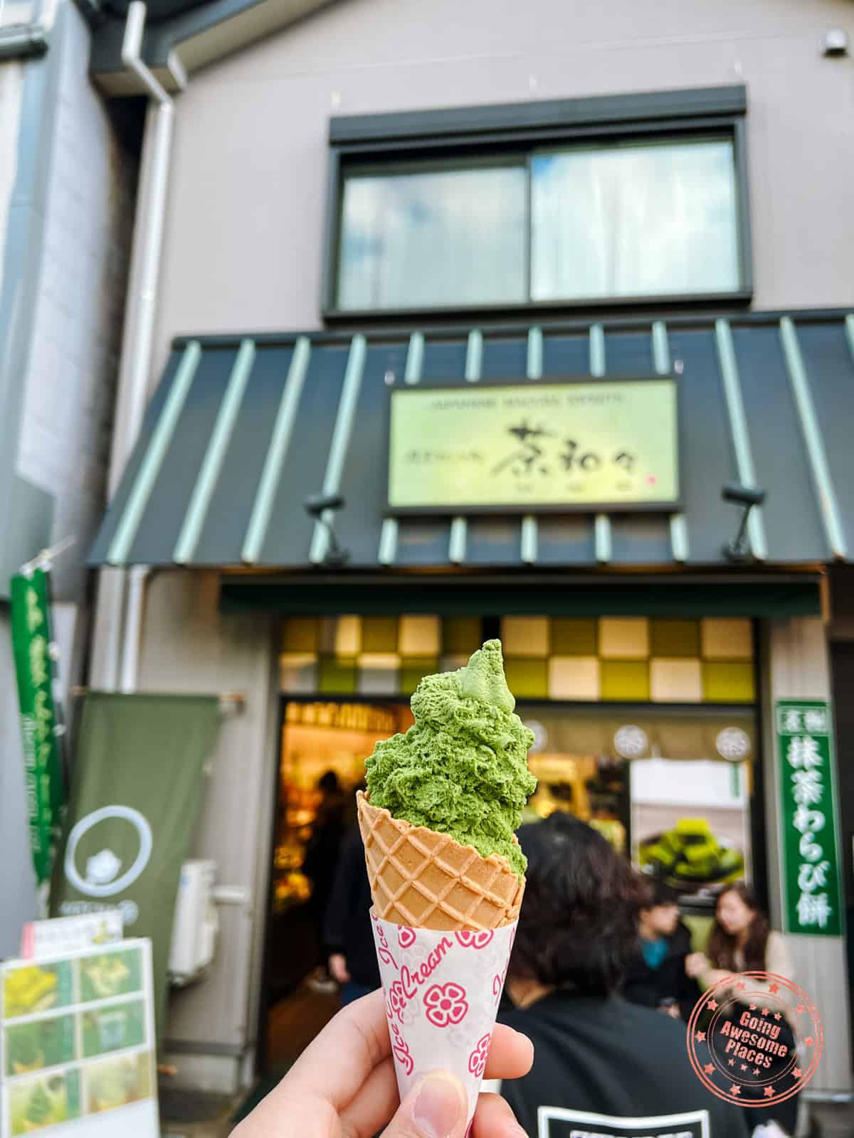 10 Day Japan Itinerary For First Timers - Modern Golden Route sa wa wa asakusa premium matcha soft serve ice cream