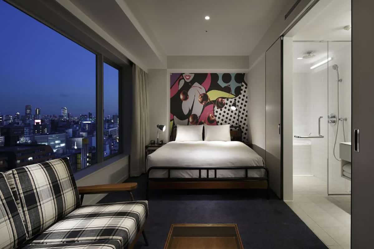 10 Day Japan Itinerary For First Timers - Modern Golden Route shinjuku granbell hotel room interior