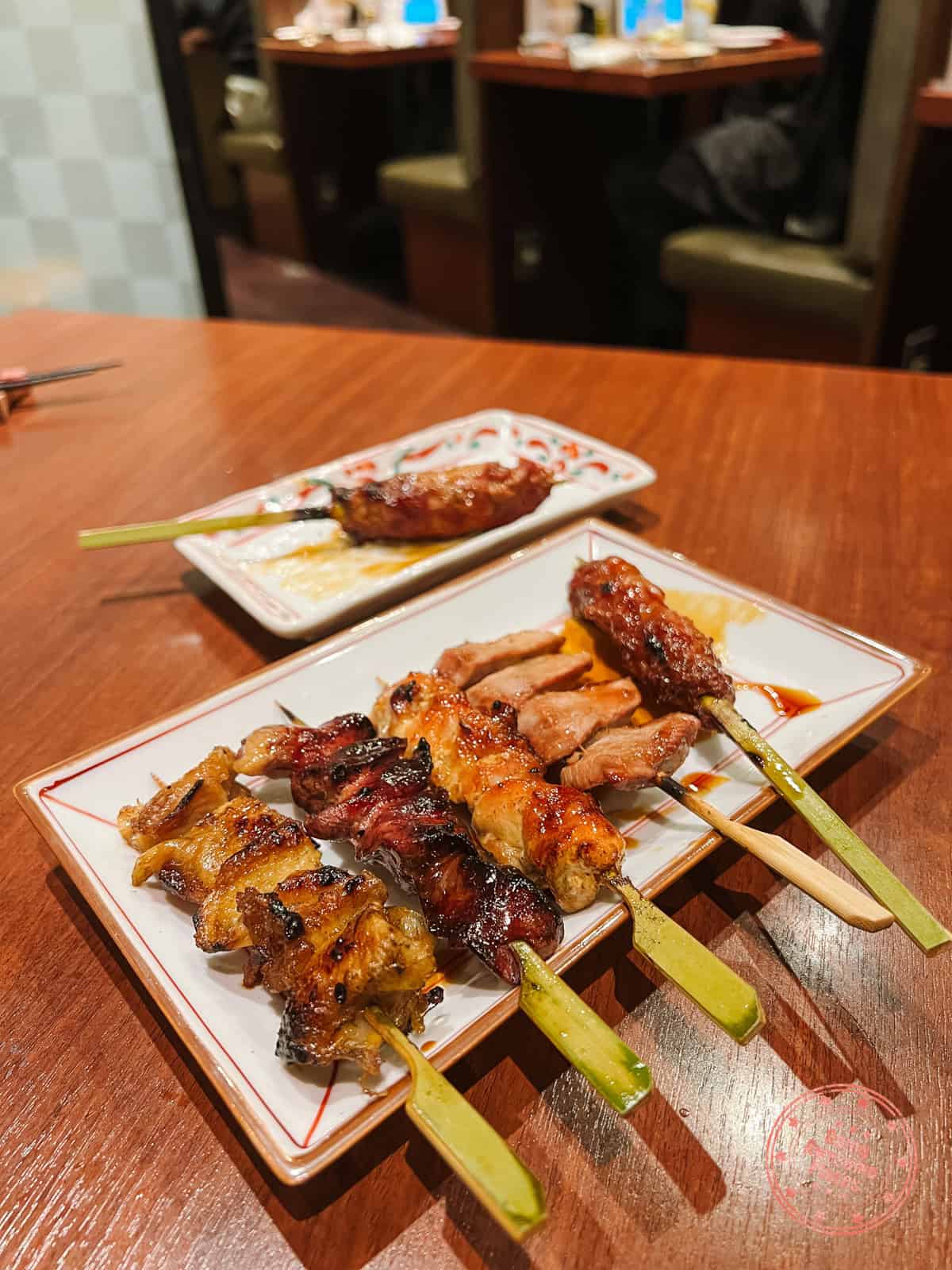 10 Day Japan Itinerary For First Timers - Modern Golden Route skewers at the yakitori haretsubame shinjuku higashiguchi local restaurant in tokyo