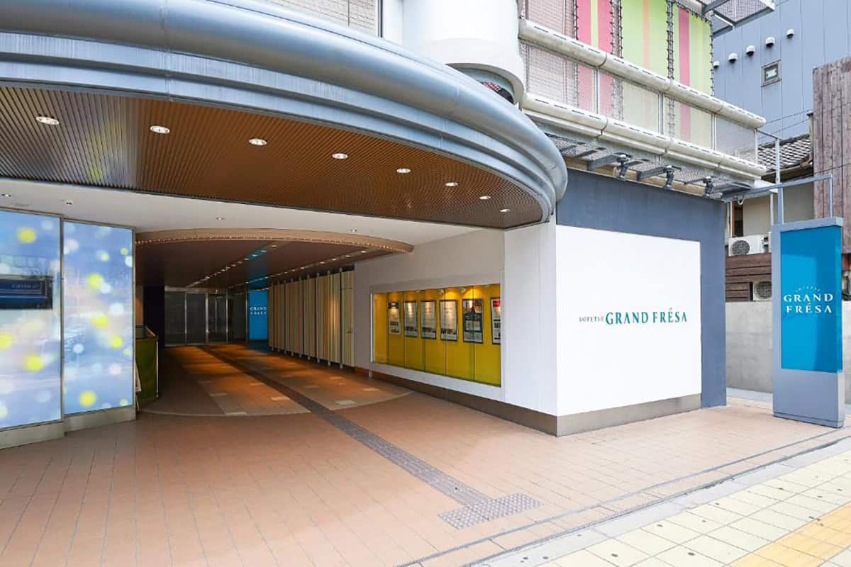10 Day Japan Itinerary For First Timers - Modern Golden Route sotesu grand fresa osaka namba hotel entrance