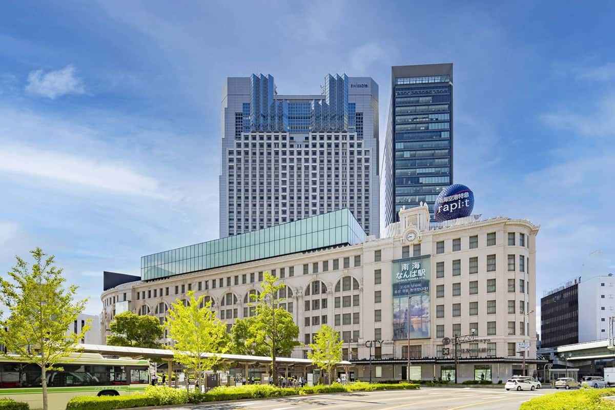 10 Day Japan Itinerary For First Timers - Modern Golden Route swissotel nankai osaka hotel exterior of building