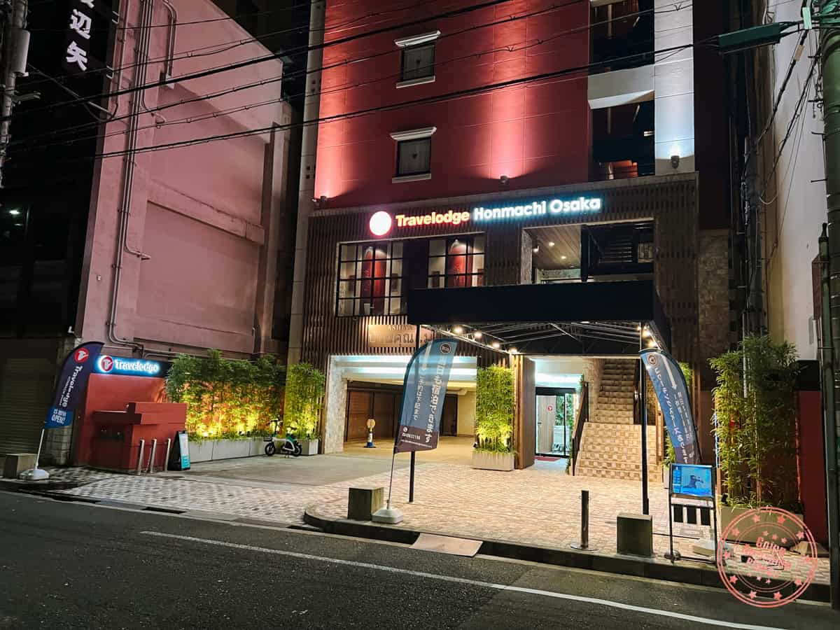 10 Day Japan Itinerary For First Timers - Modern Golden Route travelodge honmachi osaka hotel exterior