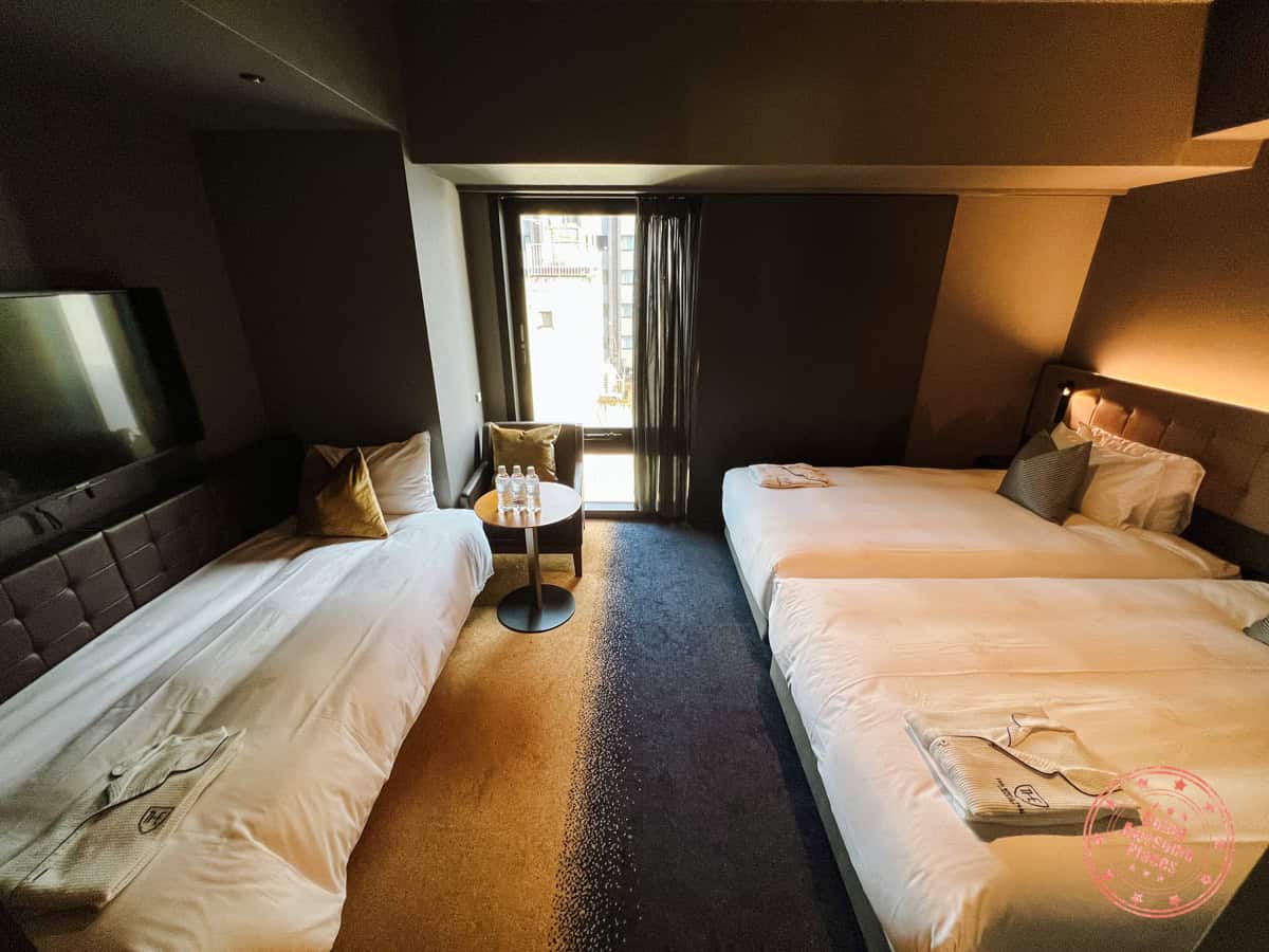10 Day Japan Itinerary For First Timers - Modern Golden Route triple occupancy configuration at the royal park canvas ginza 8 hotel in tokyo
