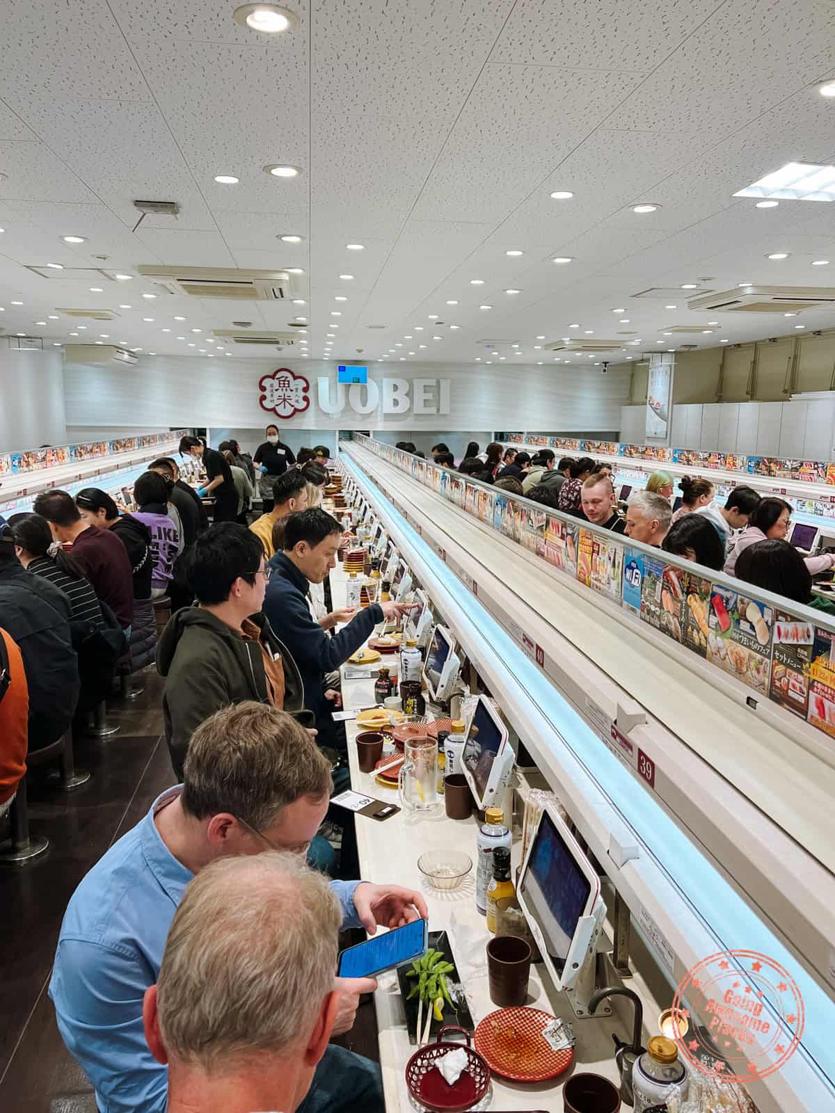 10 Day Japan Itinerary For First Timers - Modern Golden Route uobei shibuya dogenzaka conveyor belt sushi restaurant in tokyo