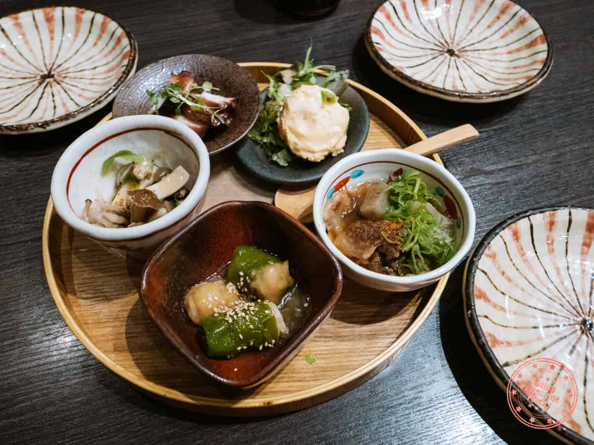 10 Day Japan Itinerary For First Timers - Modern Golden Route ushinohone anaza obanizai cuisine sample dish