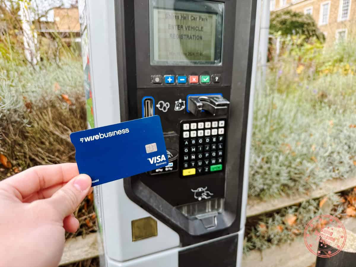 10 Day Japan Itinerary For First Timers - Modern Golden Route using wise card for travel in the uk in front of parking machine