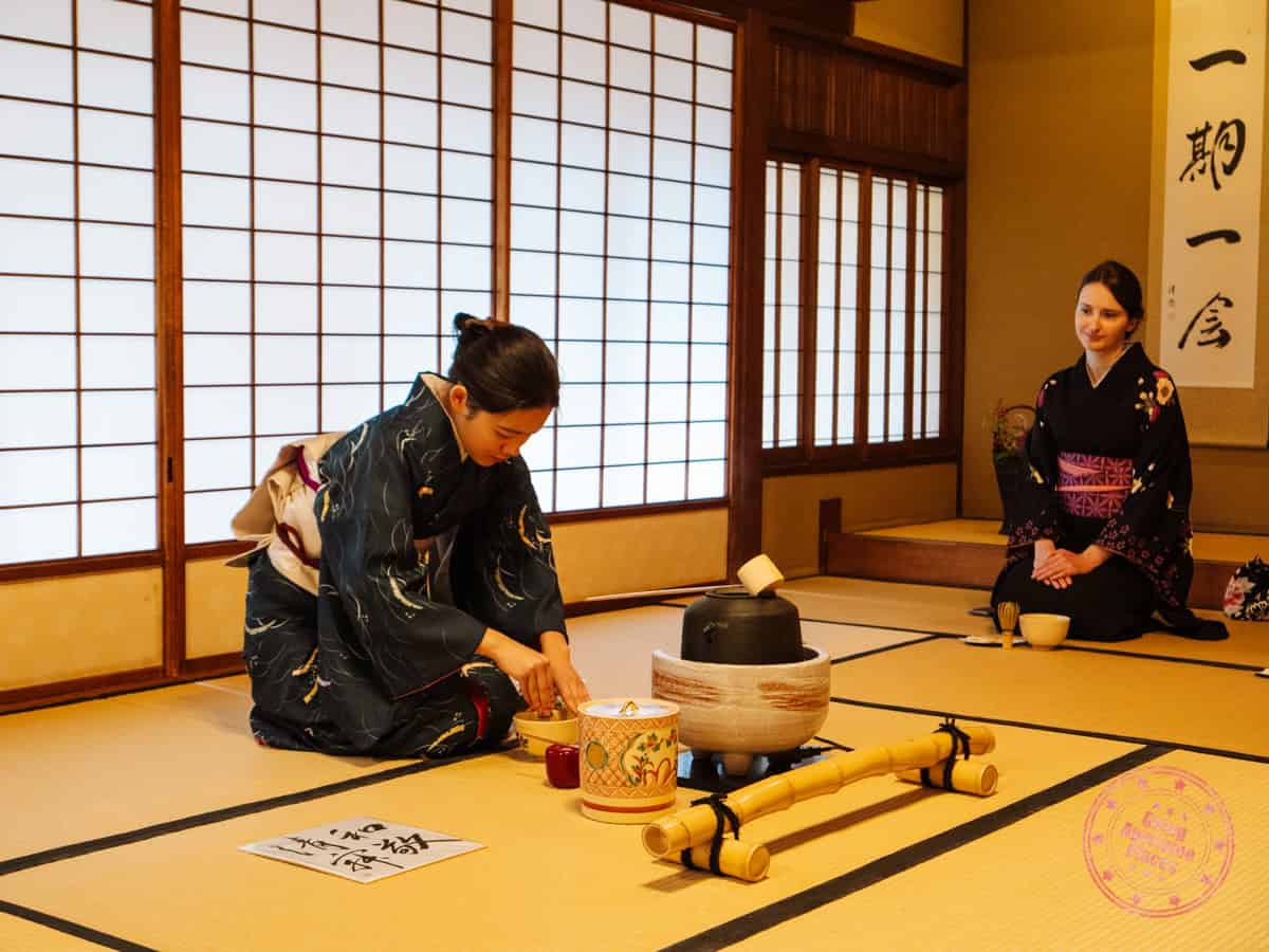 tea ceremony in kyoto