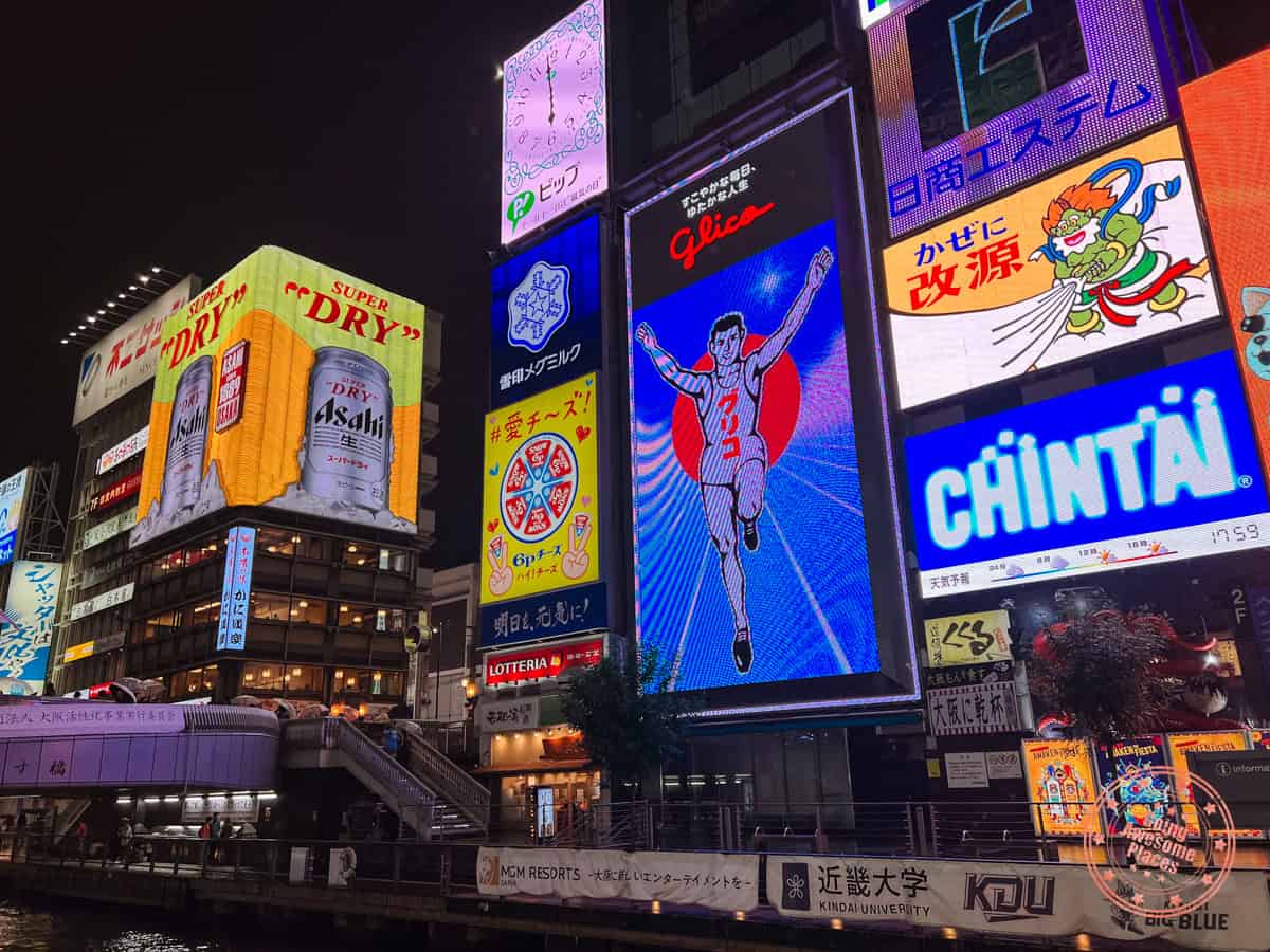 glico running man sign