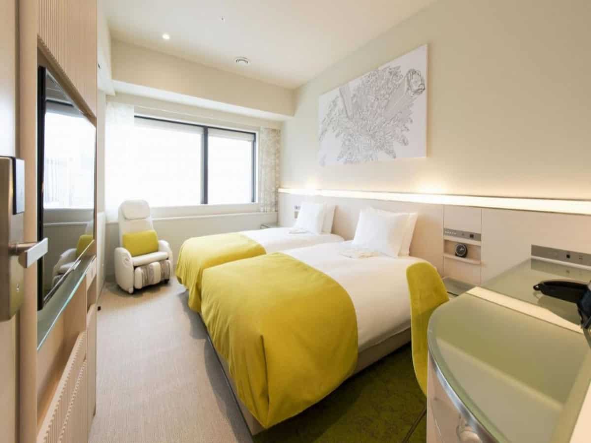 standard twin room at remm roppongi