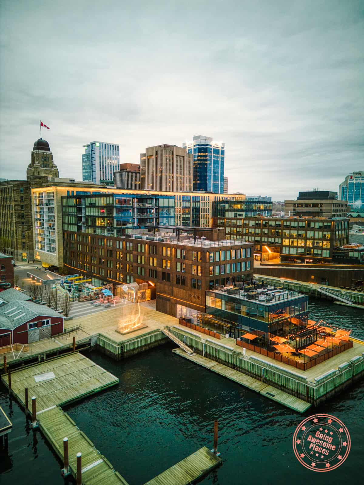 muir hotel exterior aerial