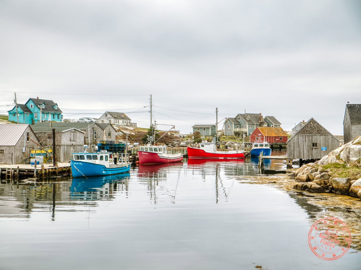 peggys cove fishing village