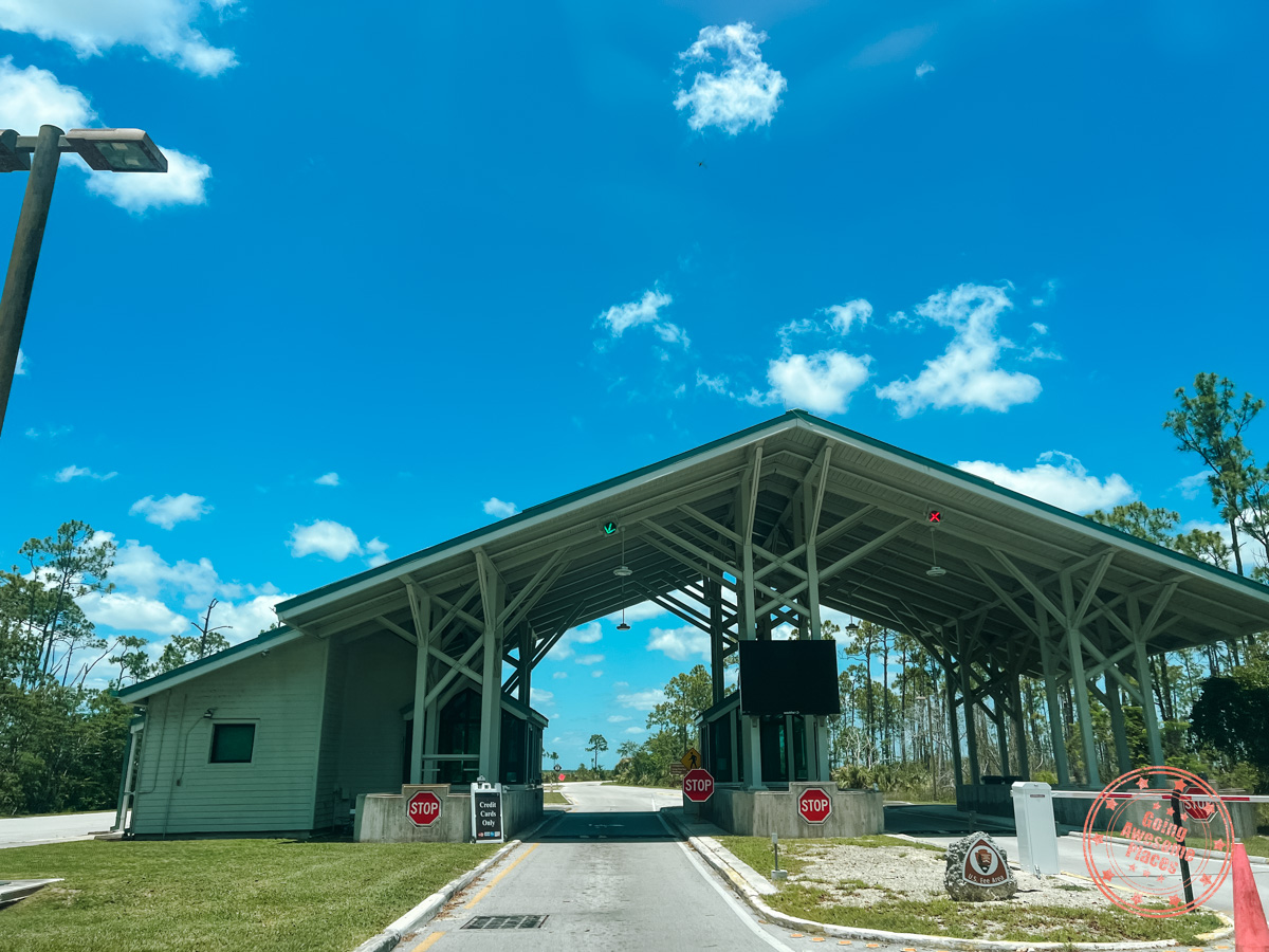 everglades national park gate entrance