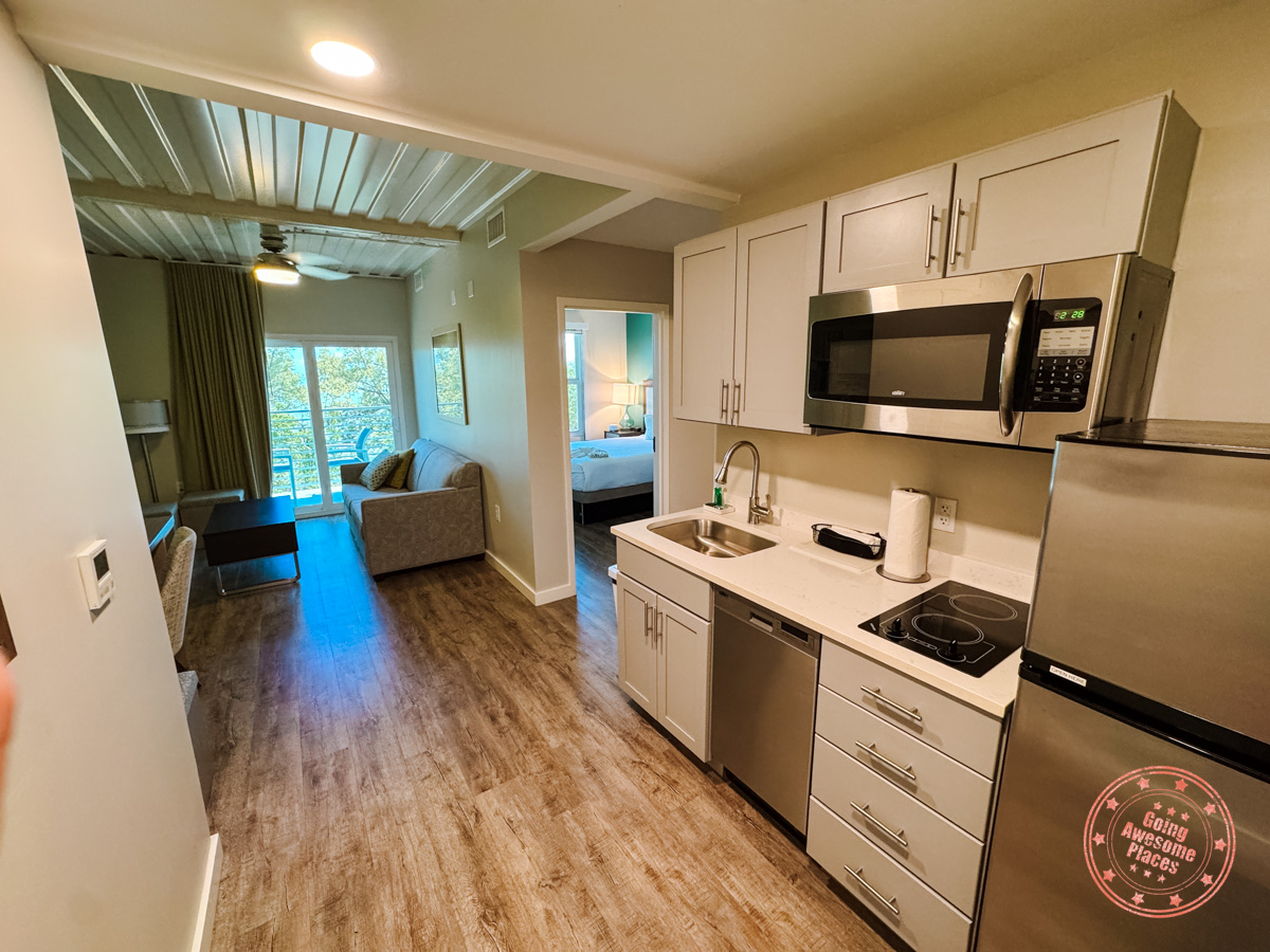 interior of flamingo lodge accommodations