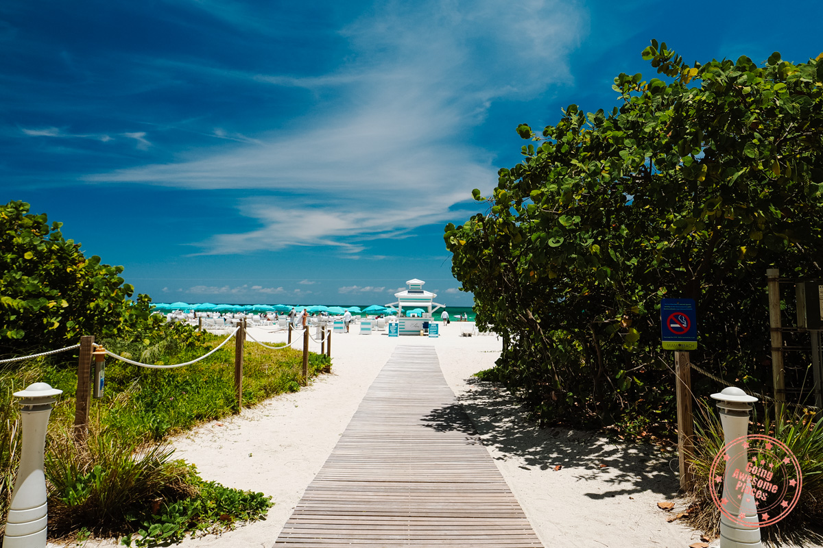 miami beach boardwalk at palms hotel and spa