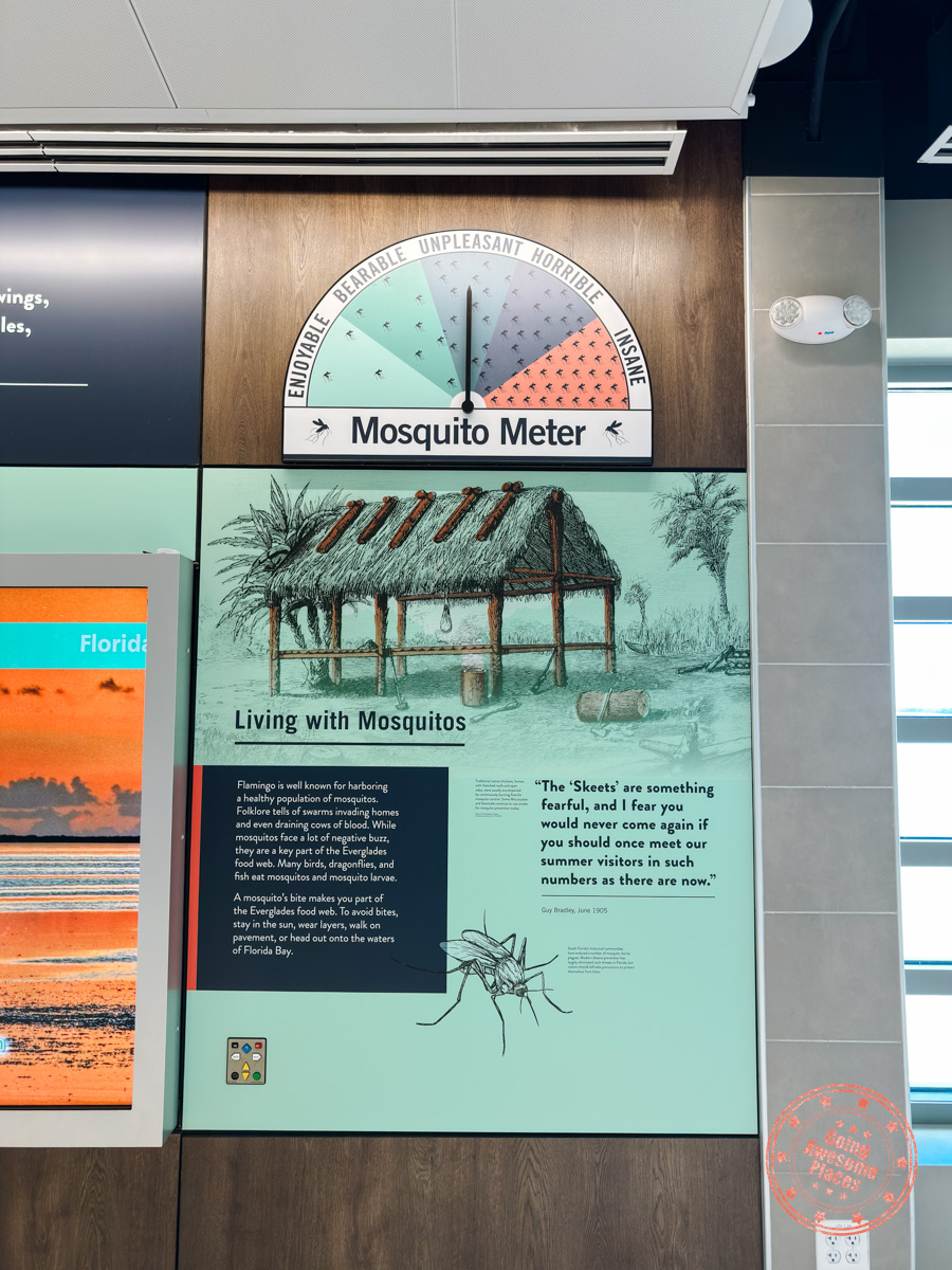 mosquito meter in everglades national park